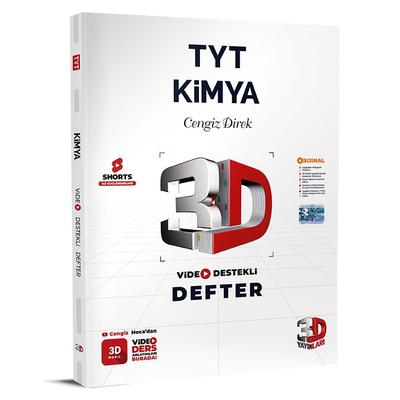 3D TYT Kimya Video Destekli Defter