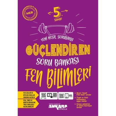 Ankara Yayıncılık 5. Sınıf Fen Bilimleri Güçlendiren Soru Bankası