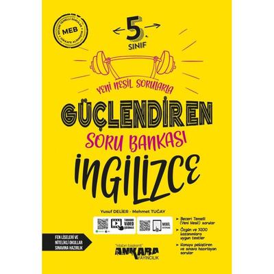 Ankara Yayıncılık 5. Sınıf Güçlendiren İngilizce Soru Bankası