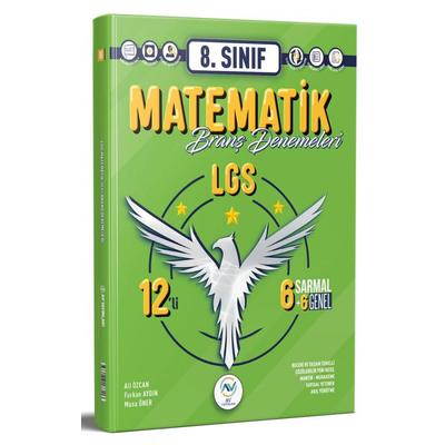 Av Akıllı Versiyon Yayınları LGS 8. Sınıf Matematik 12 Branş Deneme