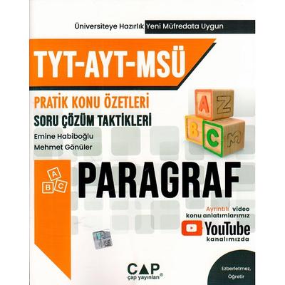 Çap Yayınları Tyt Ayt Kpss Ales Paragraf Soru Bankası 