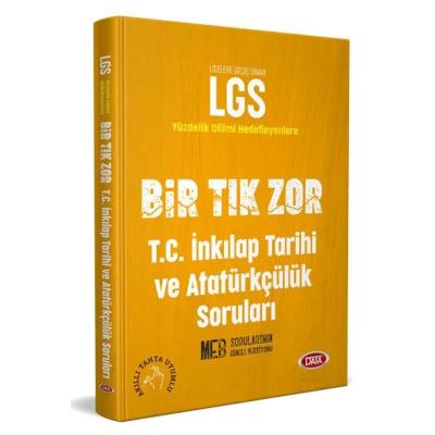 Data Yayınları LGS 8. Sınıf Bir Tık Zor T.C. İnkılap Tarihi ve Atatürkçülük Soruları