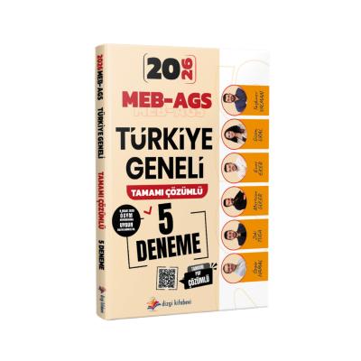 Dizgi Kitap 2026 MEB AGS Türkiye Geneli Tamamı Çözümlü 5 Deneme Sınavı Özgür Hamal, Zeki Tuğa