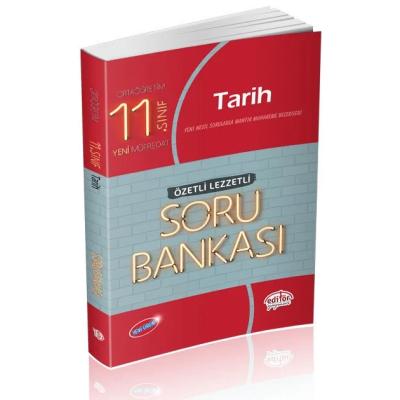 Editör Yayınları 11. Sınıf Tarih Özetli Lezzetli Soru Bankası