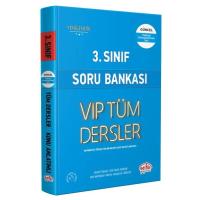 Editör Yayınları 3. Sınıf VIP Tüm Dersler Soru Bankası Mavi Kitap