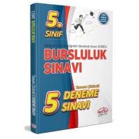 Editör Yayınları 5. Sınıf Bursluluk Sınavı Çözümlü 5 Deneme Sınavı
