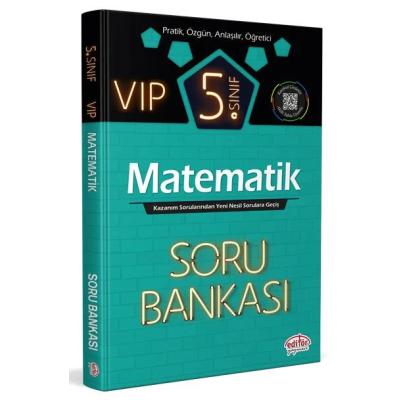 Editör Yayınları 5. Sınıf VIP Matematik Soru Bankası