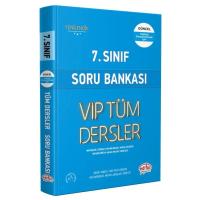 Editör Yayınları 7. Sınıf VIP Tüm Dersler Soru Bankası Mavi Kitap