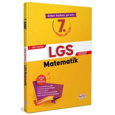 Editör Yayınları 7. Sınıflar için LGS Matematik