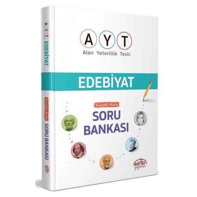 Editör Yayınları AYT Edebiyat Resimli Notlu Soru Bankası