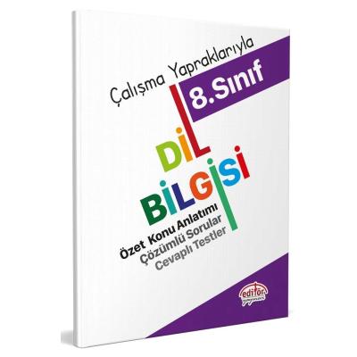 Editör Yayınları LGS 8. Sınıf Dil Bilgisi