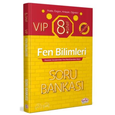 Editör Yayınları LGS 8. Sınıf VIP Fen Bilimleri Soru Bankası