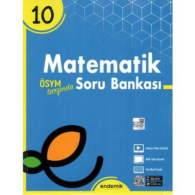 Endemik Yayınları 10. Sınıf Matematik Soru Bankası