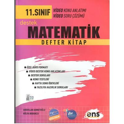 Ens Yayıncılık 11. Sınıf Matematik Defter Kitap