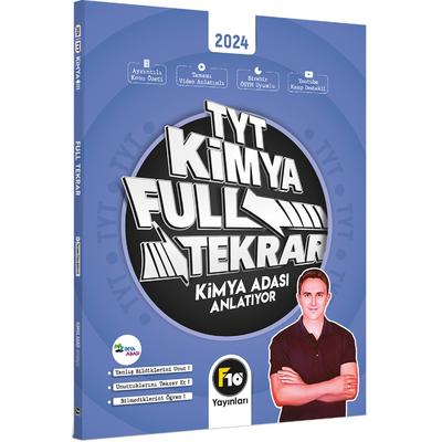 F10 Yayınları 2024 Kimya Adası Tyt Kimya Full Tekrar Video Ders Kitabı 
