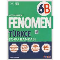 Fenomen Okul Yayınları 6. Sınıf Türkçe B Soru Bankası