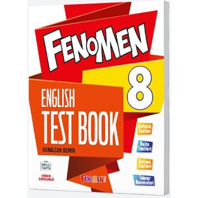 Fenomen Okul Yayınları LGS 8. Sınıf English Test Book