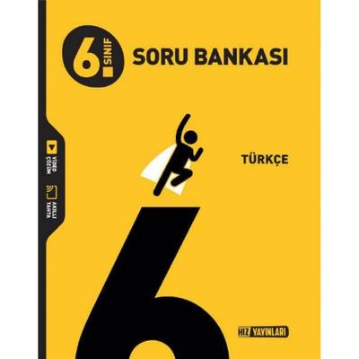 Hız Yayınları 6. Sınıf Türkçe Soru Bankası