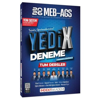 İndeks Akademi 2026 MEB-AGS Tüm Dersler YediX 7 Deneme Çözümlü
