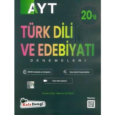 Kafa Dengi Yayınları Ayt Türk Dili Ve Edebiyatı 20 Li Deneme