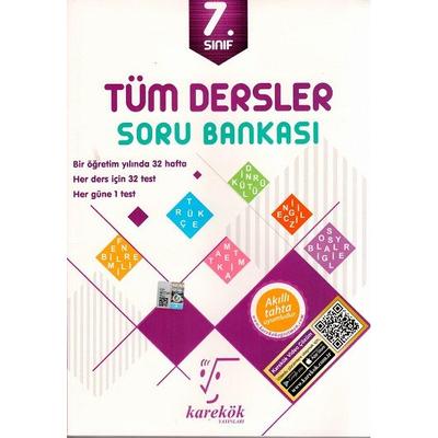 Karekök Yayınları 7.Sınıf Tüm Dersler Soru Bankası