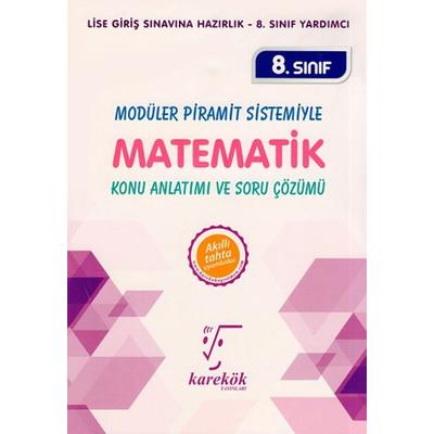 Karekök Yayınları 8.Sınıf Lgs Matematik Konu Anlatımı Ve Soru Çözümü