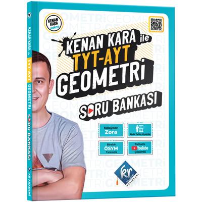 Kr Akademi Yayınları Kenan Kara İle 2024 TYT AYT Geometri Soru Bankası