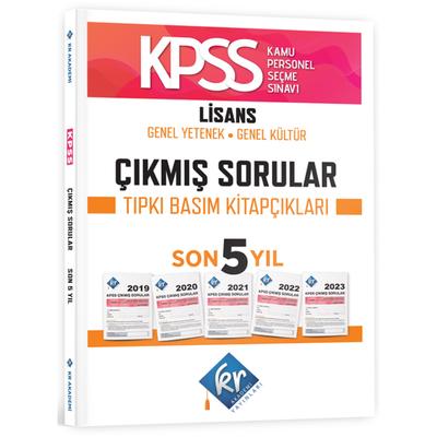 Kr Akademi Yayınları KPSS Genel Yetenek Genel Kültür Çıkmış Sorular Son 5 Yıl Tıpkı Basım Fasikülleri