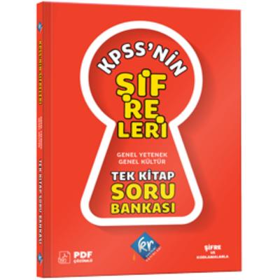 Kr Akademi Yayınları KPSS'nin Şifreleri Genel Yetenek Genel Kültür Tek Kitap Soru Bankası 