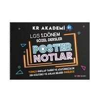 KR Akademi Yayınları LGS 1. Dönem Sözel Bölüm Poster Notlar