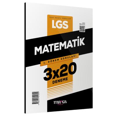 Marka Yayınları 2024 LGS 8. Sınıf 1.Dönem Konuları Matematik 3 Deneme