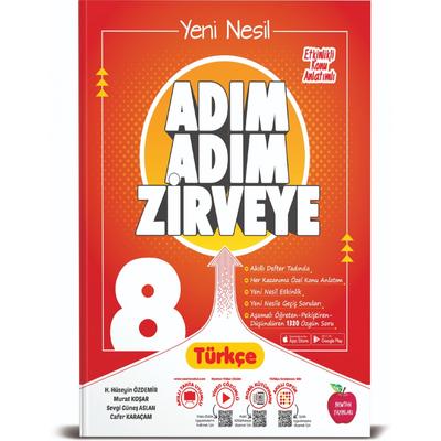 Newton Yayınları LGS 8. Sınıf  Türkçe Adım Adım Zirveye
