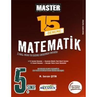 Okyanus Yayınları 5. Sınıf Master 15 Matematik Denemesi
