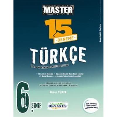 Okyanus Yayınları 6. Sınıf Master 15 Türkçe Denemesi