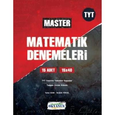 Okyanus Yayınları TYT Master 15 Matematik Denemeleri