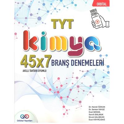 Orbital Yayınları Tyt Kimya 45X7 Kimya Denemeleri