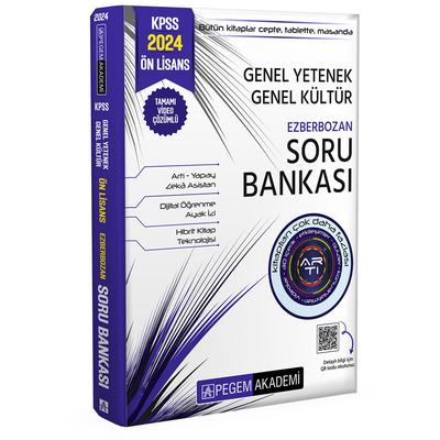 Pegem Yayınları 2024 KPSS Genel Yetenek Genel Kültür Ön Lisans Ezberbozan Soru Bankası