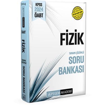 Pegem Yayınları 2024 KPSS ÖABT Fizik Tamamı Çözümlü Bankası