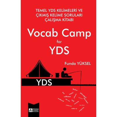 Pegem Yayınları Temel YDS Kelimeleri ve Çıkmış Kelime Soruları Çalışma Kitabı Vocab Camp for YDS
