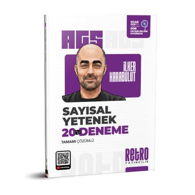 Retro Yayıncılık MEB AGS Sayısal Yetenek 20 Deneme