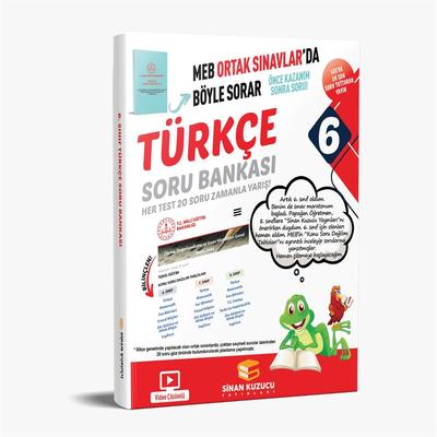 Sinan Kuzucu Yayınları 6. Sınıf Türkçe Soru Bankası