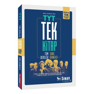 Sınav Yayınları Tyt Tüm Dersler Tek Kitap Soru Bankası