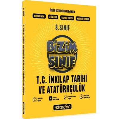 Startfen Yayınları LGS 8. Sınıf Bizim Sınıf İnkılap Tarihi ve Atatürkçülük