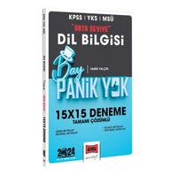 Yargı Yayınları 2024 Kpss Yks Msü Bay Panik Yok Dil Bilgisi Orta Seviye Tamamı Çözümlü 15X15 Deneme