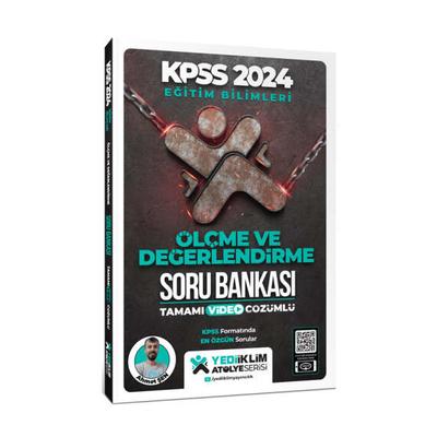 Yediiklim Yayınları 2024 Eğitim Bilimleri Atölye Serisi Ölçme Ve Değerlendirme Tamamı Video Çözümlü Soru Bankası 