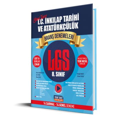 Yeni Tarz Yayınları 8.Sınıf  Lgs T. C. İnkılap Tarihi Ve Atatürkçülük Branş Denemeleri